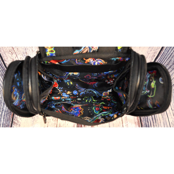 Robert Graham Armageddon Max Hanging Toiletry Bag Designer Dopp Kit MSRP $128 - Picture 7 of 9
